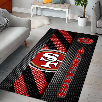 SF49 NFL Chic Armor Carpet Rug DDT NTL