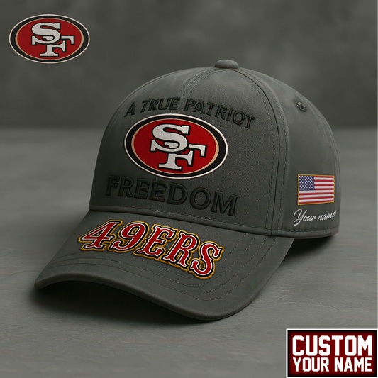 SF49 Premium NFL A True Patriot Cap DDT CTND