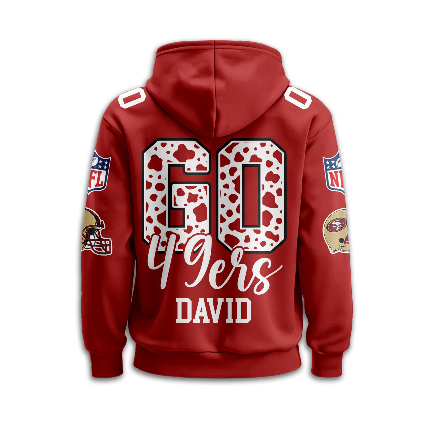 SF49 Premium NFL Custom Game Day Hoodie DDT NTL
