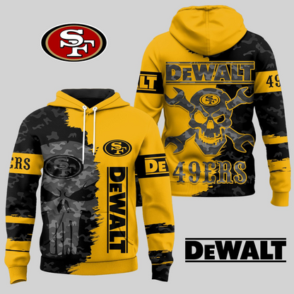 SF49 Premium NFL DeWalt Hoodie DDT NTL