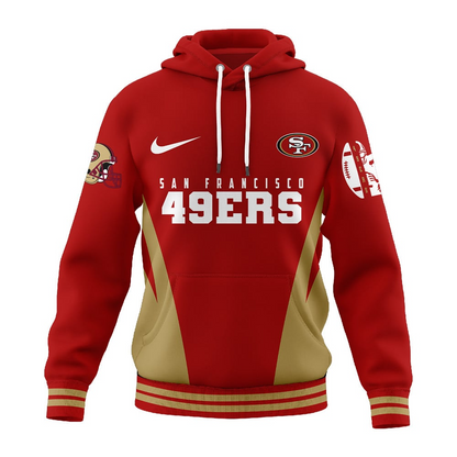 SF49 Premium NFL Personalized Fan Hoodie DDT NTL