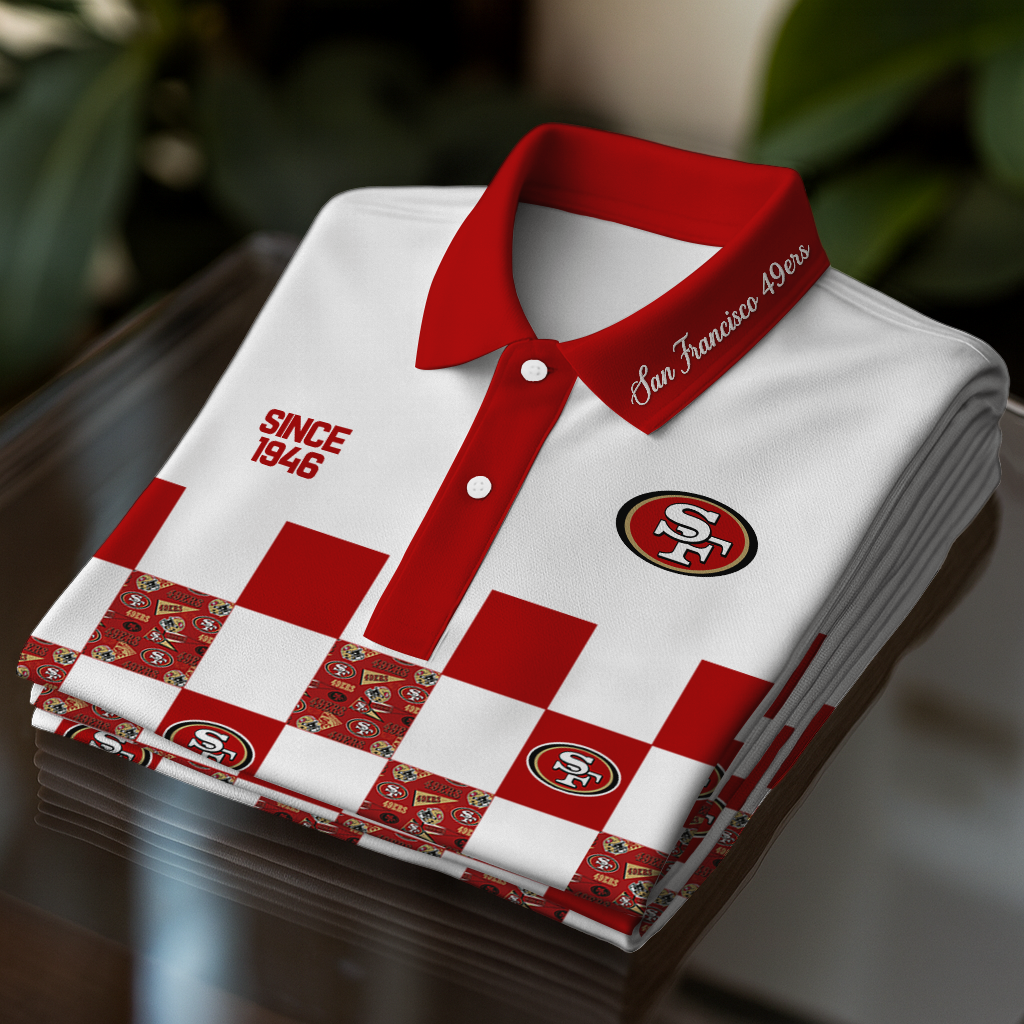 SF49 Premium NFL V3 Polo Shirt DDT NTL