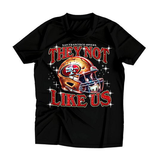 SF x NFL T-Shirt They Not Like Us DATND TANTD