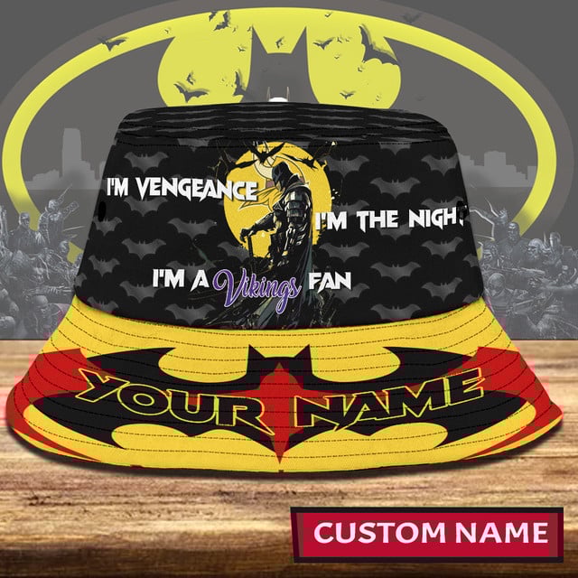 SIGNATURE Bucket Hat NFL x VIK  Batman Gift For Fans NDT NHM