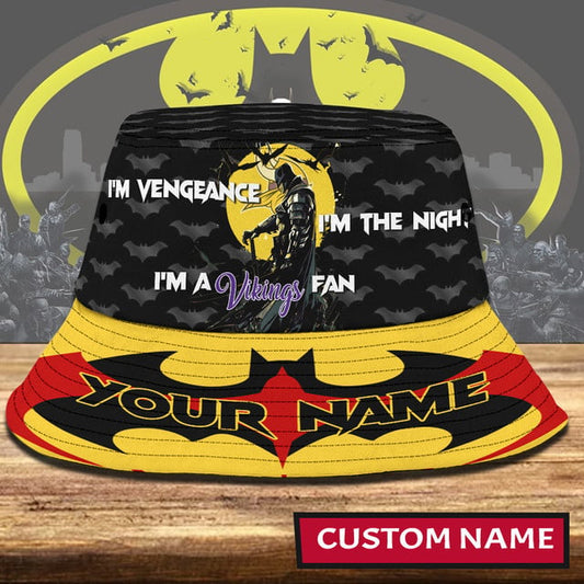 SIGNATURE Bucket Hat NFL x VIK  Batman Gift For Fans NDT NHM