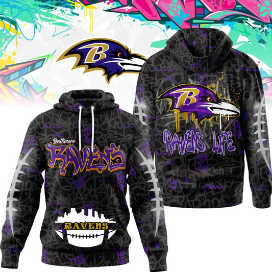 SIGNATURE NFL X BAL 3D Graphic Hoodie NDT THUONGNH
