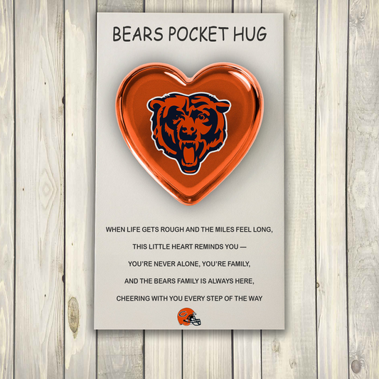 SIGNATURE NFL X CHI POCKET HEART FOR BIG FAN 20 NDT TDT