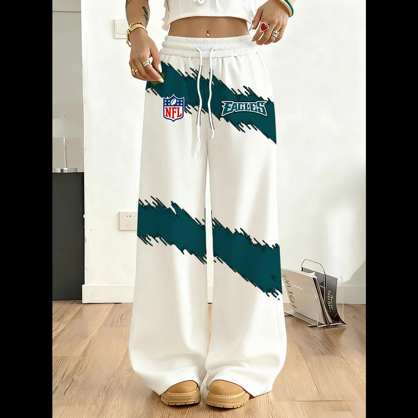 SIGNATURE NFL X PHI Casual Athletic Pants NDT TDT