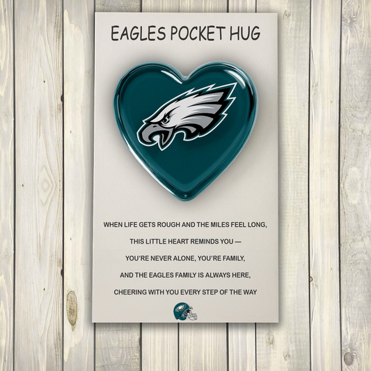SIGNATURE NFL X PHI POCKET HEART FOR BIG FAN 20 NDT TDT