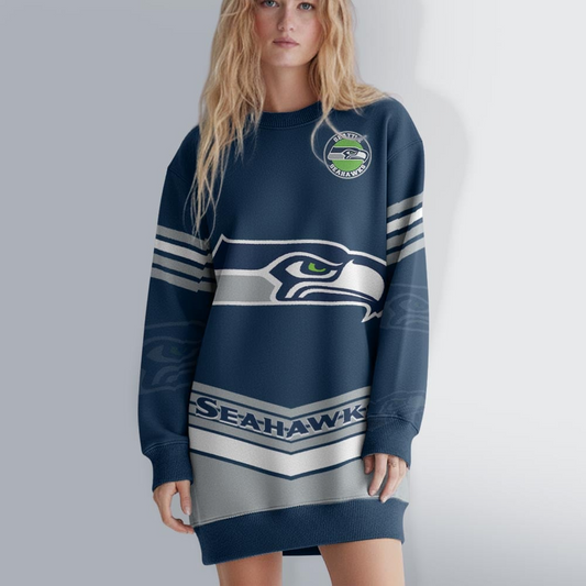 SS NFL Sweatshirt Dress DDT HLPHUONG
