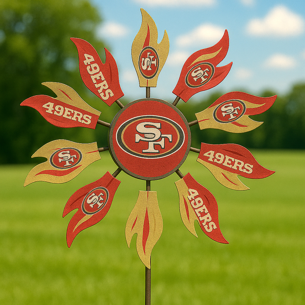 Football Team Wind Spinner DDTCTND