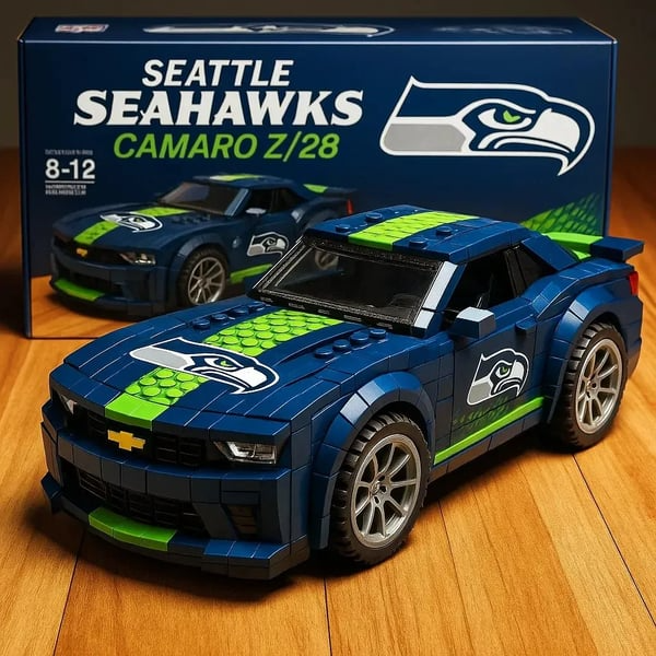 NFL Team Pickup Camaro Building Blocks NAK
