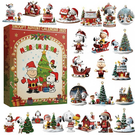 Snoopy Merry Christmas Advent Calendar 2025 HLP