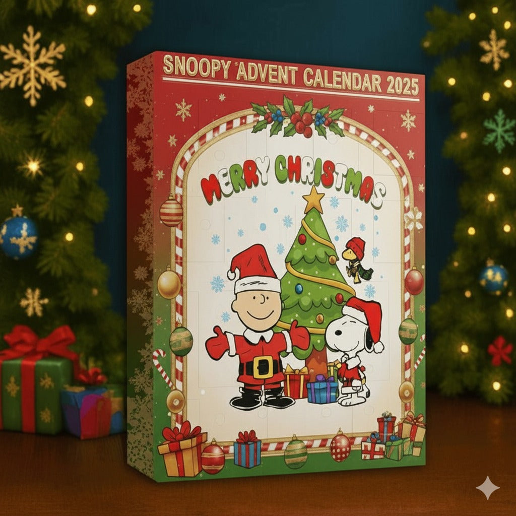 Snoopy Merry Christmas Advent Calendar 2025 HLP