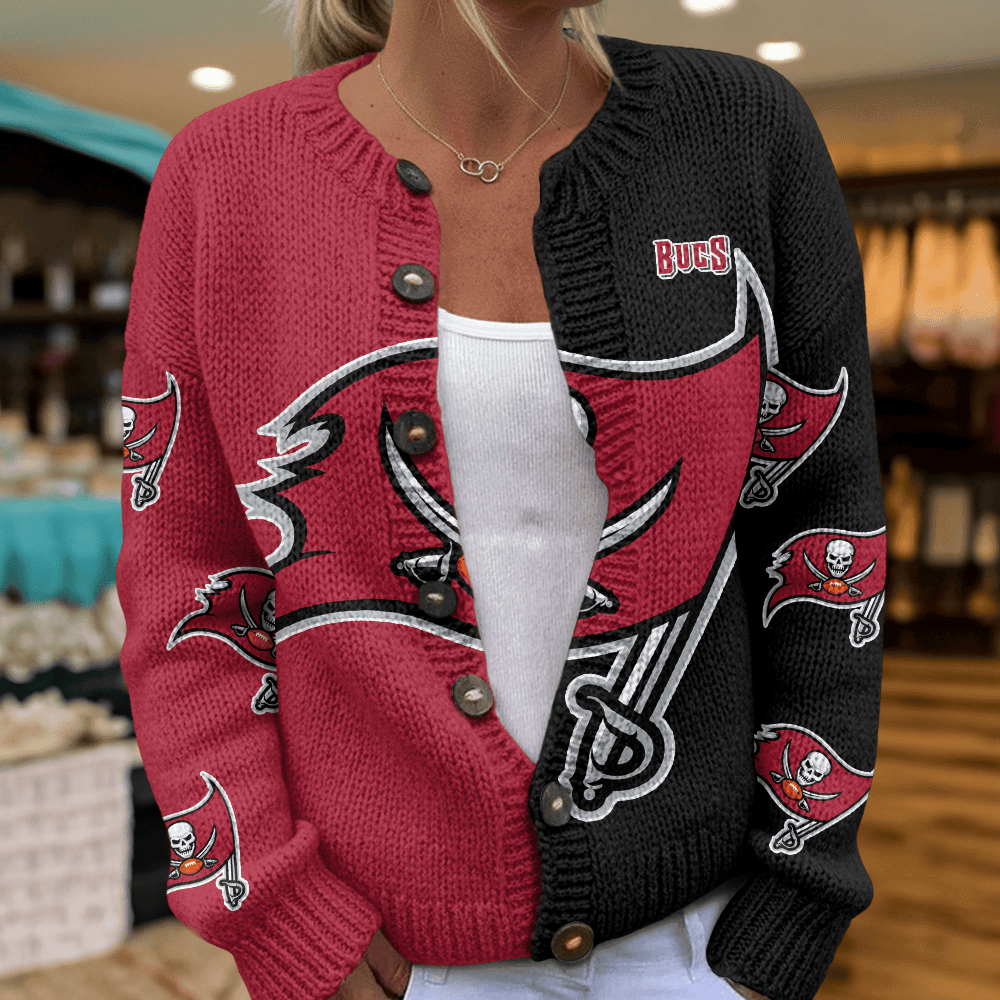 TB x NFL Cardigan Sweatshirt With Button v1  DatND DVT