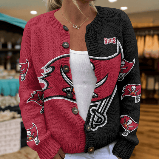 TB x NFL Cardigan Sweatshirt With Button v1  DatND DVT