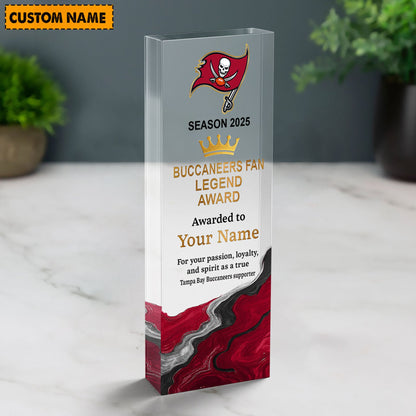 TBB NFL Personalized Acrylic Award Plaque Funny Christmas Gift For Family DDT NTL