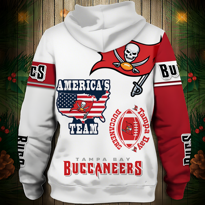 TBB Premium NFL 3D Graphic Hoodie DDT NTL