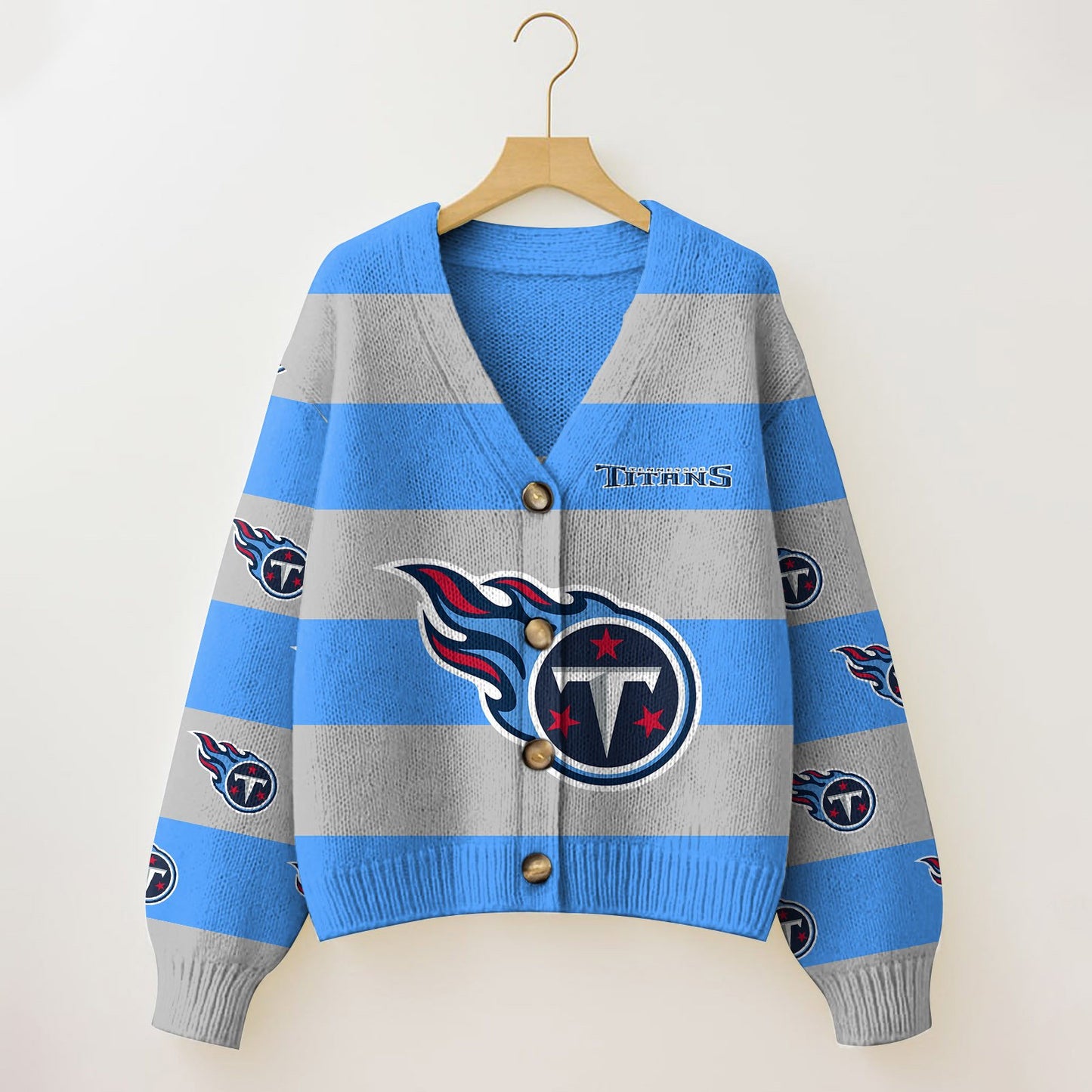 TEN x NFL Cardigan Sweatshirt With Button  DatND DVT
