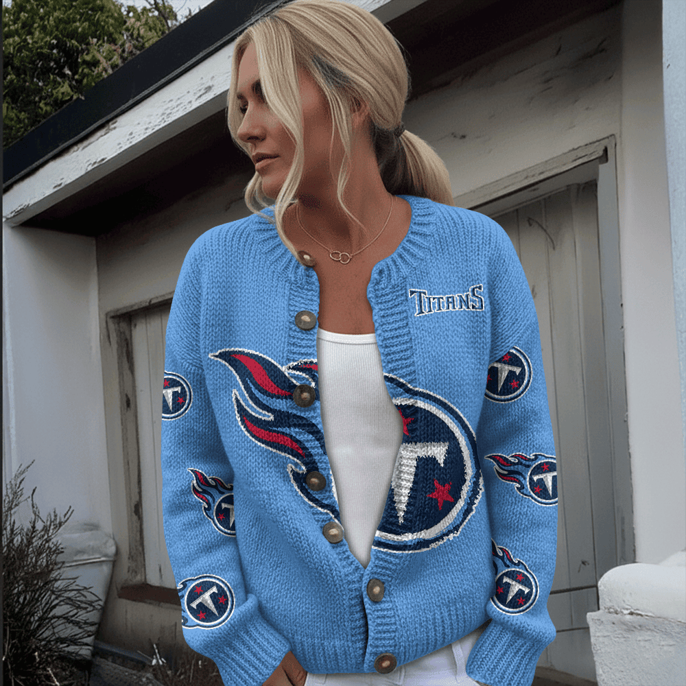 TEN x NFL Cardigan Sweatshirt With Button v1  DatND DVT