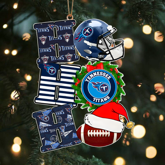 TEN x NFL Christmas Ho Ho Ho Ornament 0101 DatND ThuongNH