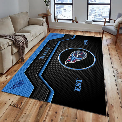 TEN x NFL Modern Sports Living Room Rug DatND DVT