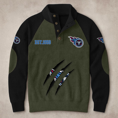 TEN X NFL corduroy colorblock long sleeves V1 NAK THUONGNH