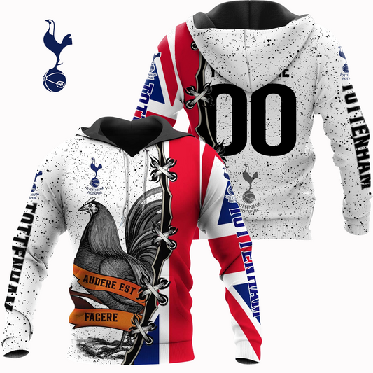 TH x EPL UK Flag Mascot Design Shirt DDT CTND