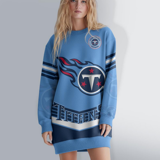 TT NFL Sweatshirt Dress DDT HLPHUONG