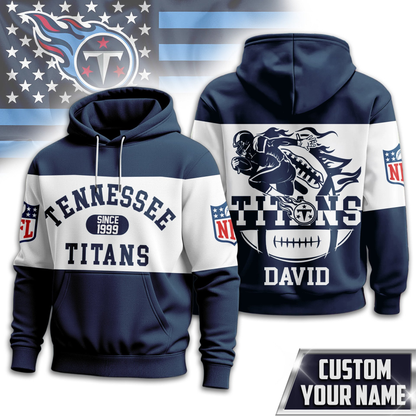 TT Premium NFL Touchdown Spirit Personalized Hoodie DDT CTND