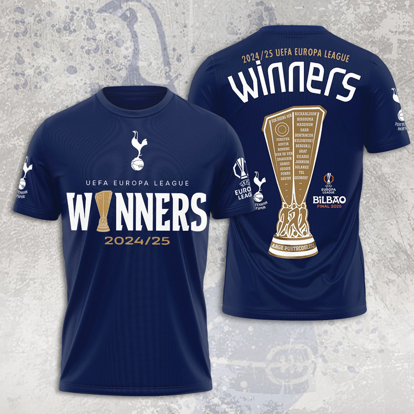 TOT UEFA Europa League Champion 2025 V24 Tumbler DDTCTND