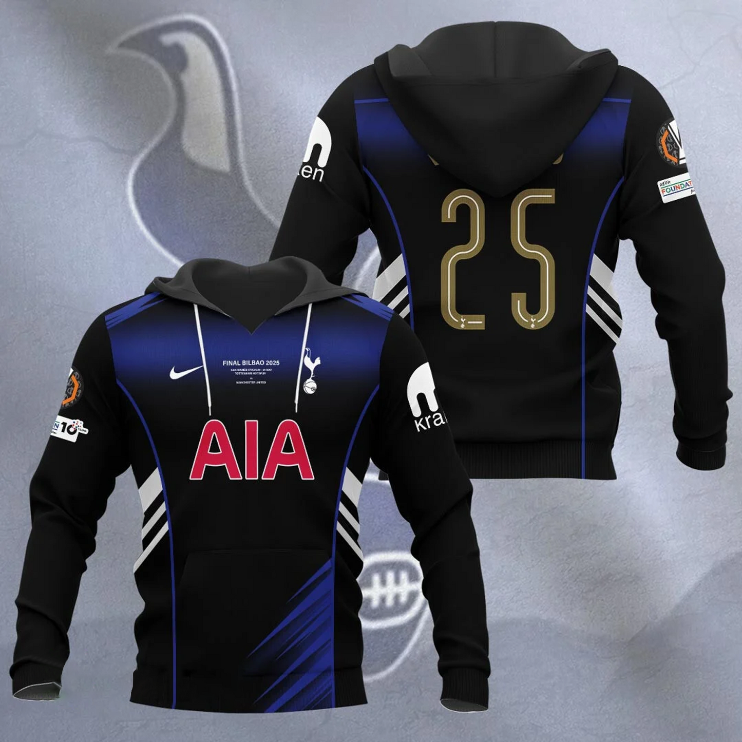 TOT Europa League 2025 Champions 3D Shirt V16 NDD
