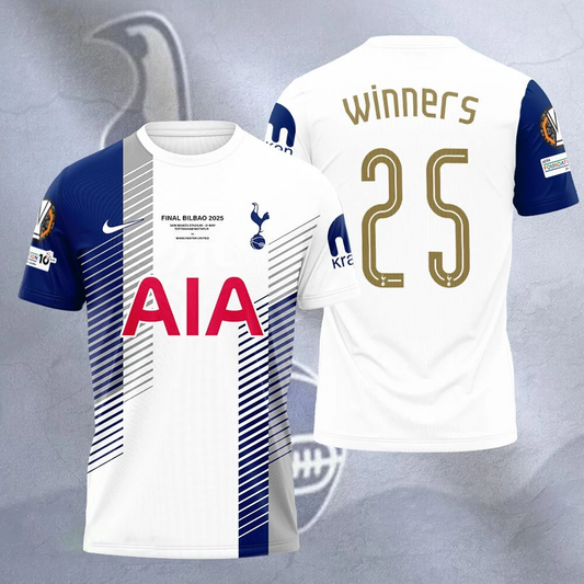 TOT Europa League 2025 Champions 3D Shirt V18 NDD