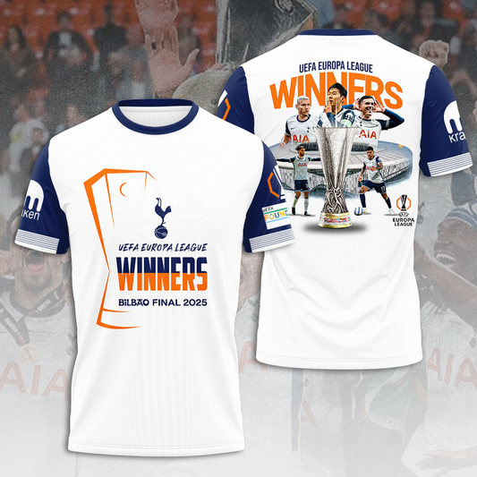 TOT Europa League 2025 Champions 3D Shirt V19 NDD