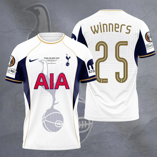 TOT Europa League 2025 Champions 3D Shirt V20 NDD