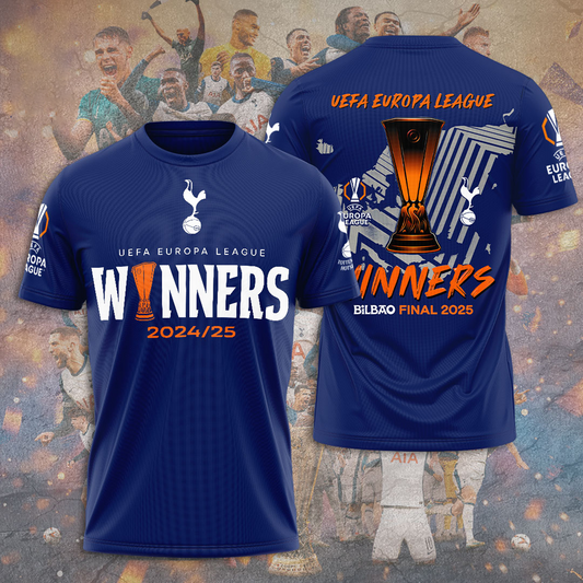 TOT Europa League 2025 Champions 3D Shirt V4 NDD