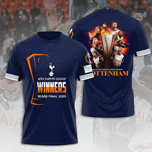 TOT Europa League 2025 Champions 3D Shirt V9 NDD