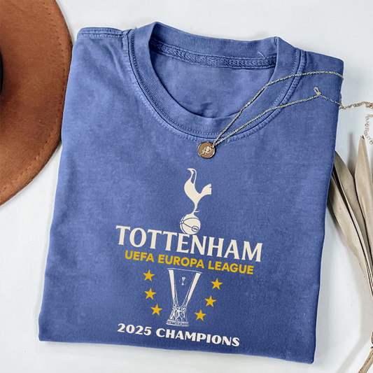TOT Europa League Champions 2025 Retro Tshirt DDTTV