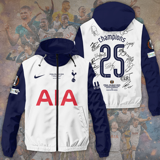 Tottenham Hotspur FC 3D Windbreaker Jacket V1 DATND TANTD