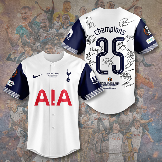 Tottenham Hotspur FC Baseball Jersey V1 DATND TANTD