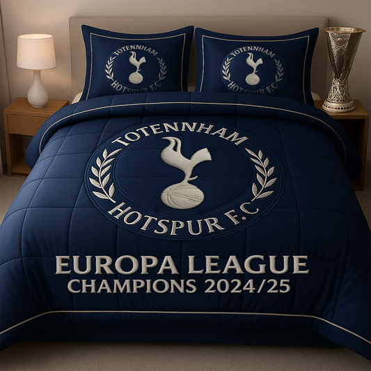 TOT UEFA Europa League Champion 2025 Bedding Set DDTCTND