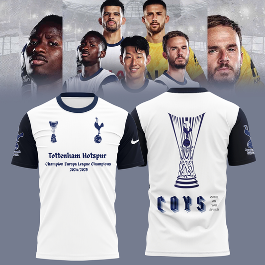 TOT UEFA Europa League Champion 2025 Shirt DDTCTND