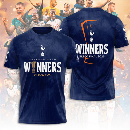 TOT UEFA Europa League Champion 2025 V11 Shirt DDTCTND