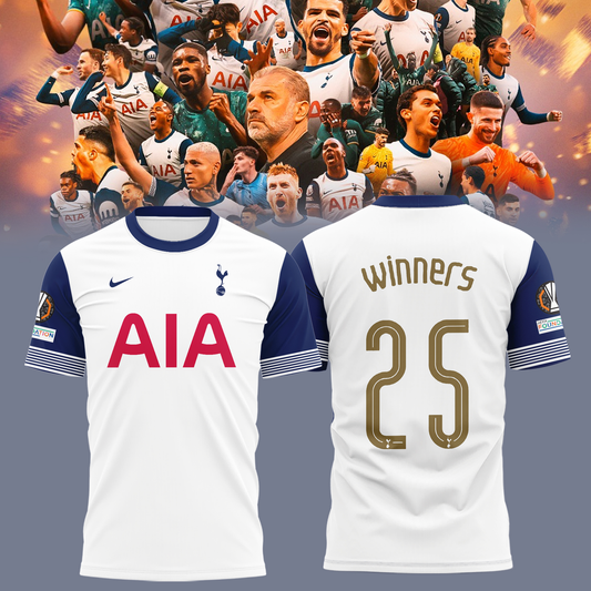 TOT UEFA Europa League Champion 2025 V12 Shirt DDTCTND