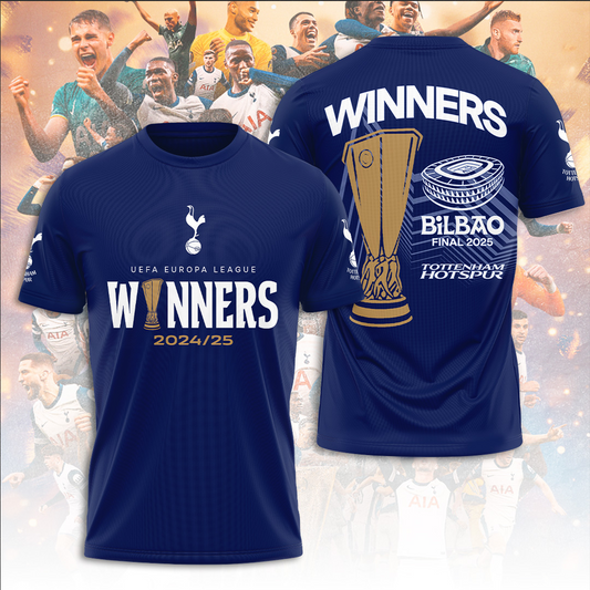 TOT UEFA Europa League Champion 2025 V14 Shirt DDTCTND