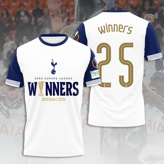TOT UEFA Europa League Champion 2025 V18 Shirt DDTCTND