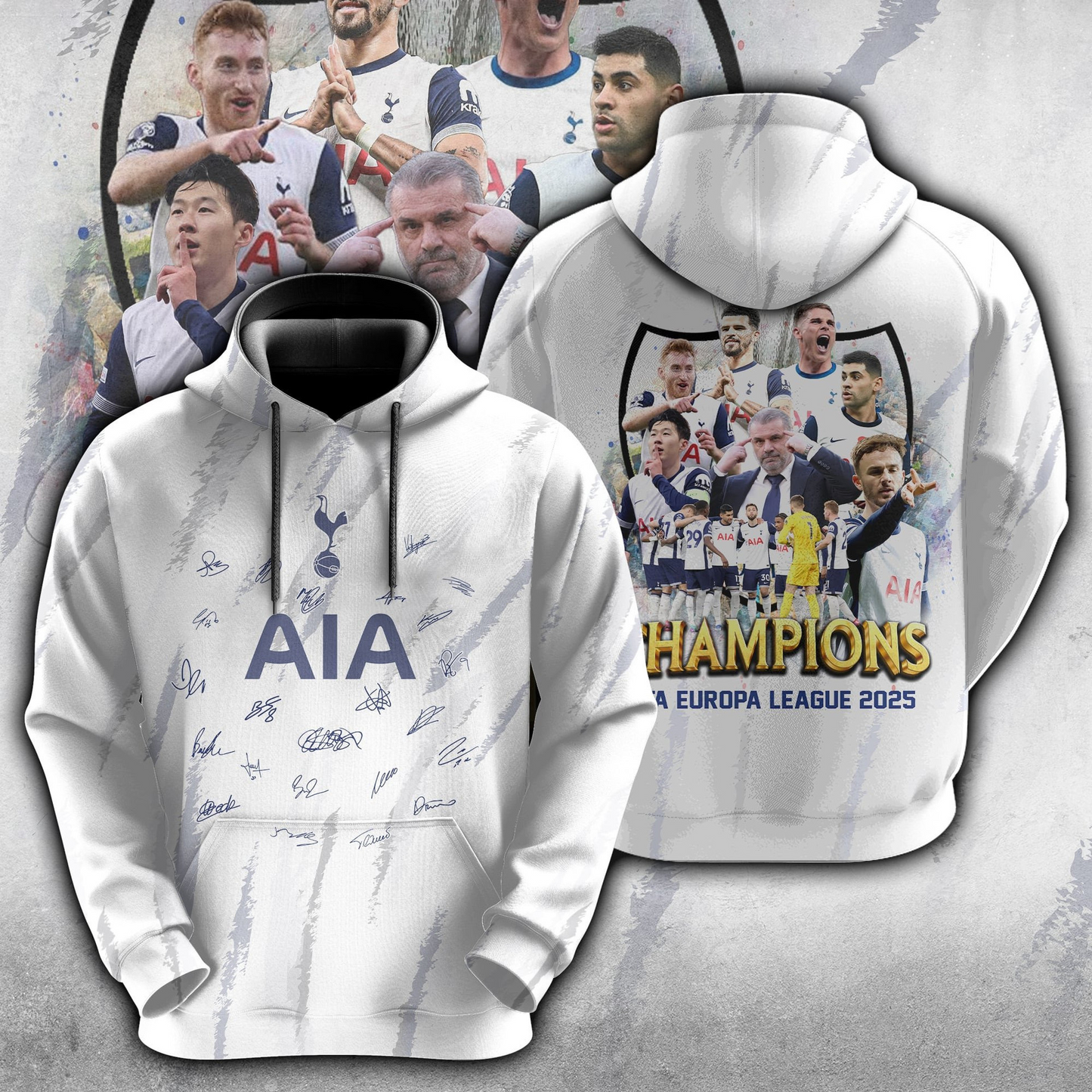 TOT UEFA Europa League Champion 2025 V18 Shirt DDTTTV