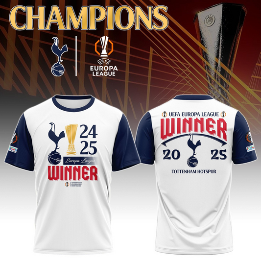 TOT UEFA Europa League Champion 2025 V20 Shirt DDTTTV