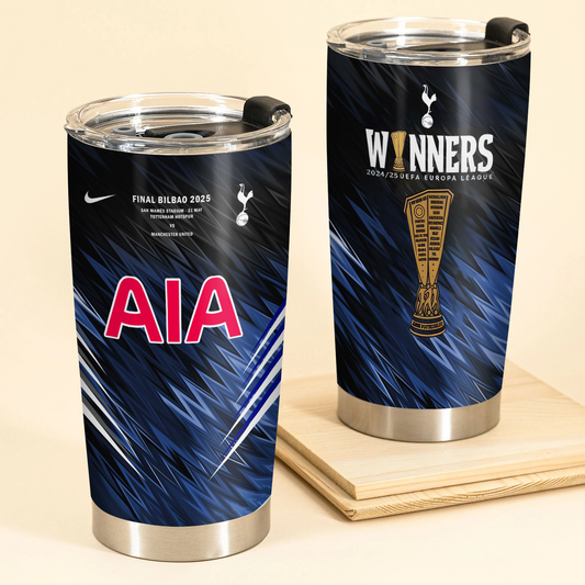 TOT UEFA Europa League Champion 2025 V20 Tumbler DDTCTND