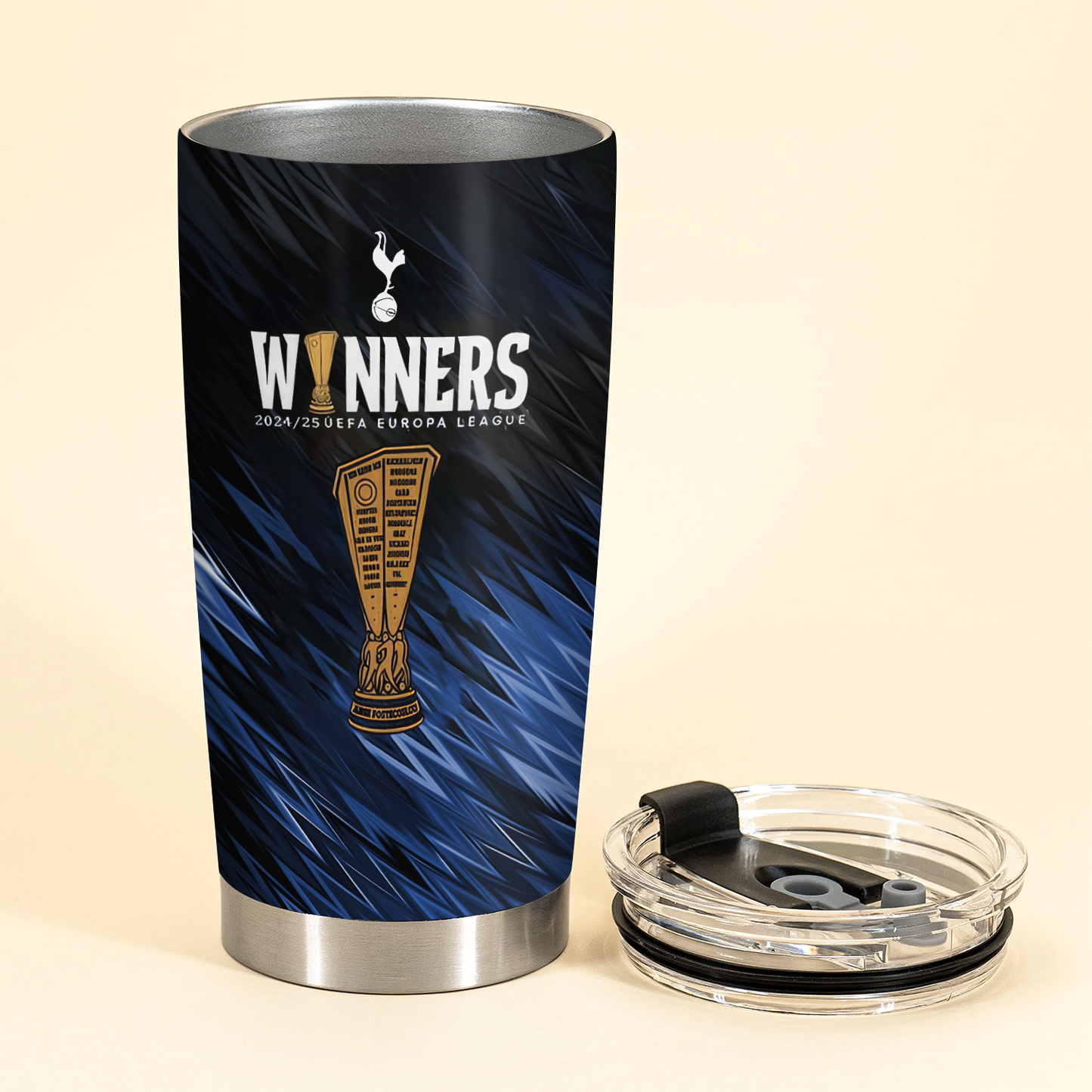 TOT UEFA Europa League Champion 2025 V20 Tumbler DDTCTND